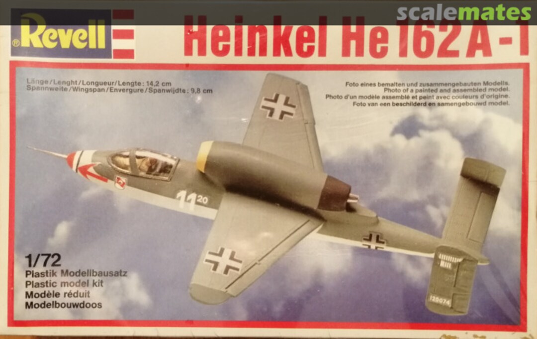 Boxart Heinkel He 162 A-1 4143 Revell Boxart Heinkel He 162 A-1 4143 Revell