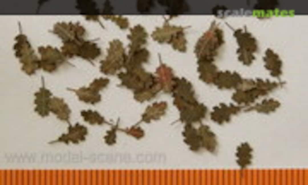 1:48 Leaves - Oak - Extra Colours, Autumn (Model Scene L4-102) L4-102