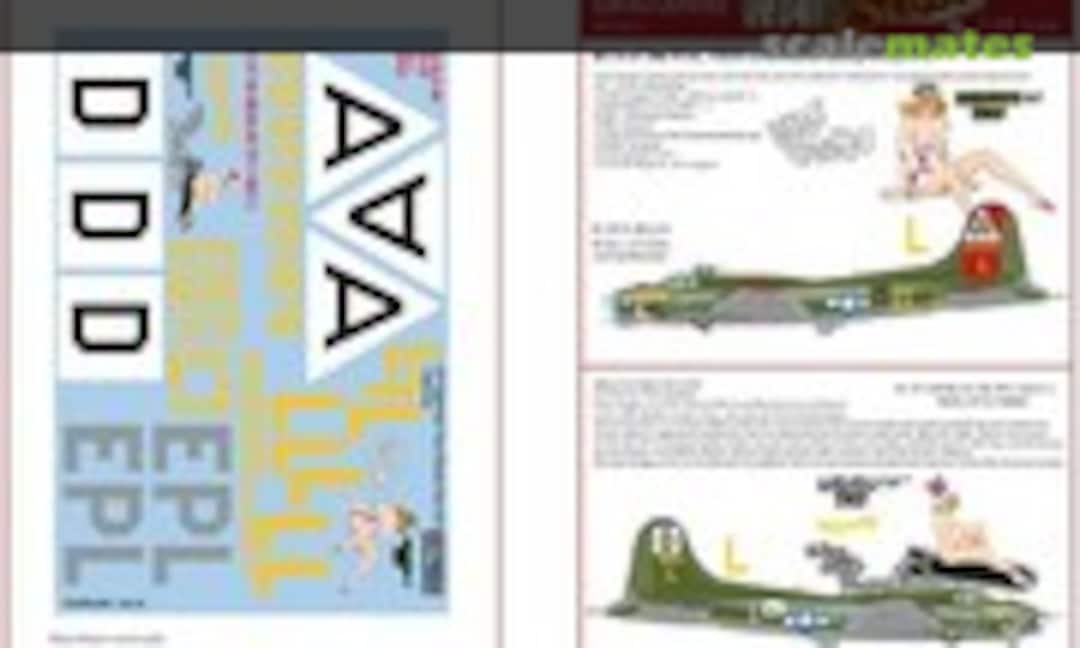 1:48 B-17F/G Flying Fortress (Kits-World KW148032) KW148032