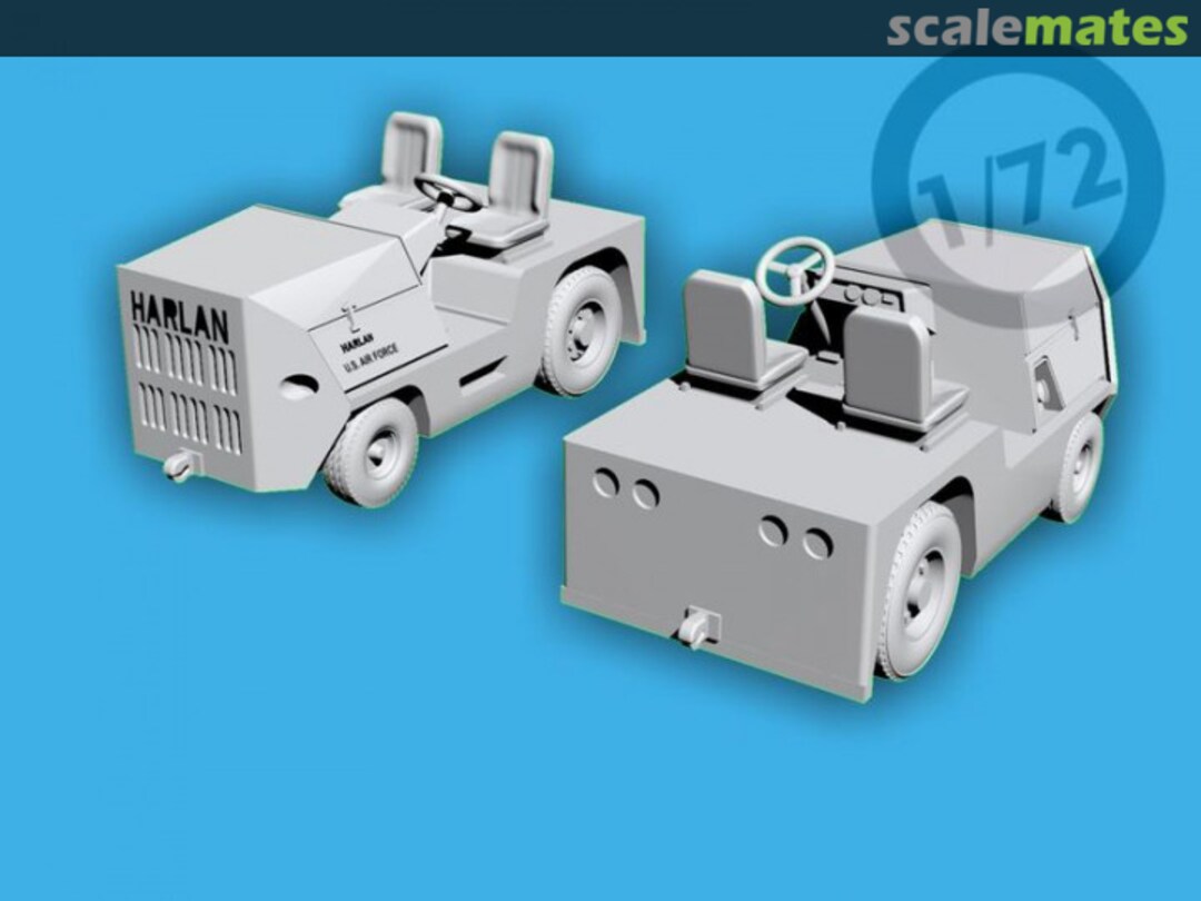Boxart Harlan tow tractor DUAL Set 211472 Videoaviation.com