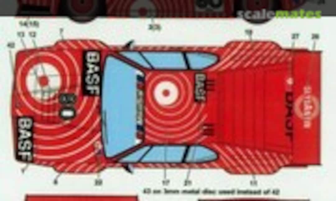 1:24 BMW M1 BASF ProCar 1980 (Raceworks )