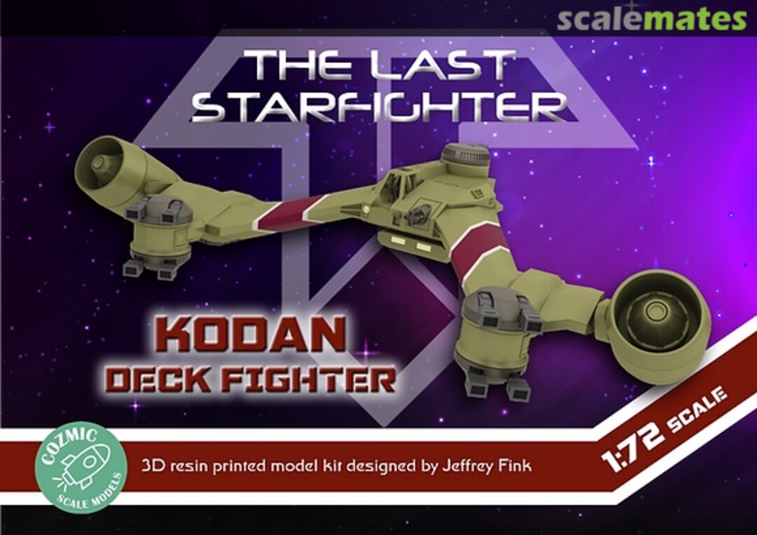 Boxart Kodan Deck Fighter CSM-145 Cozmic Scale Models Boxart Kodan Deck Fighter CSM-145 Cozmic Scale Models