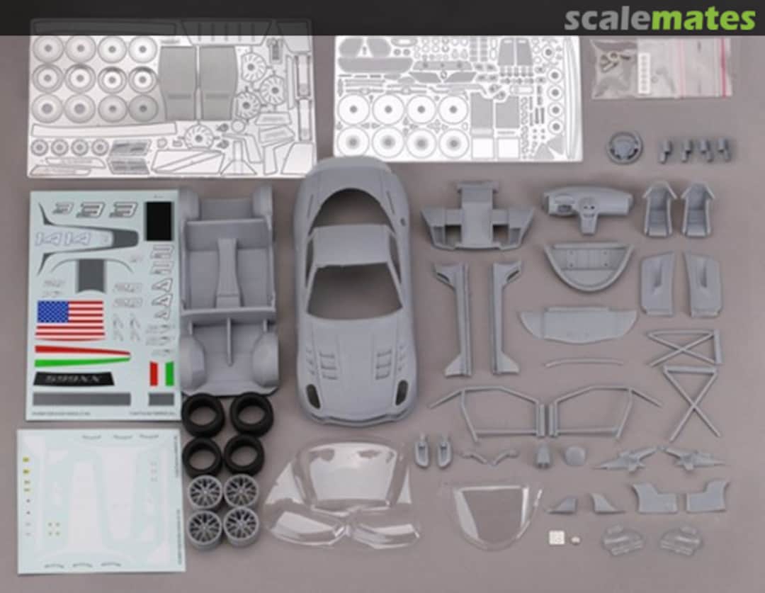 Boxart Ferrari 599XX super detail-up set HD03-0130 Hobby Design Boxart Ferrari 599XX super detail-up set HD03-0130 Hobby Design