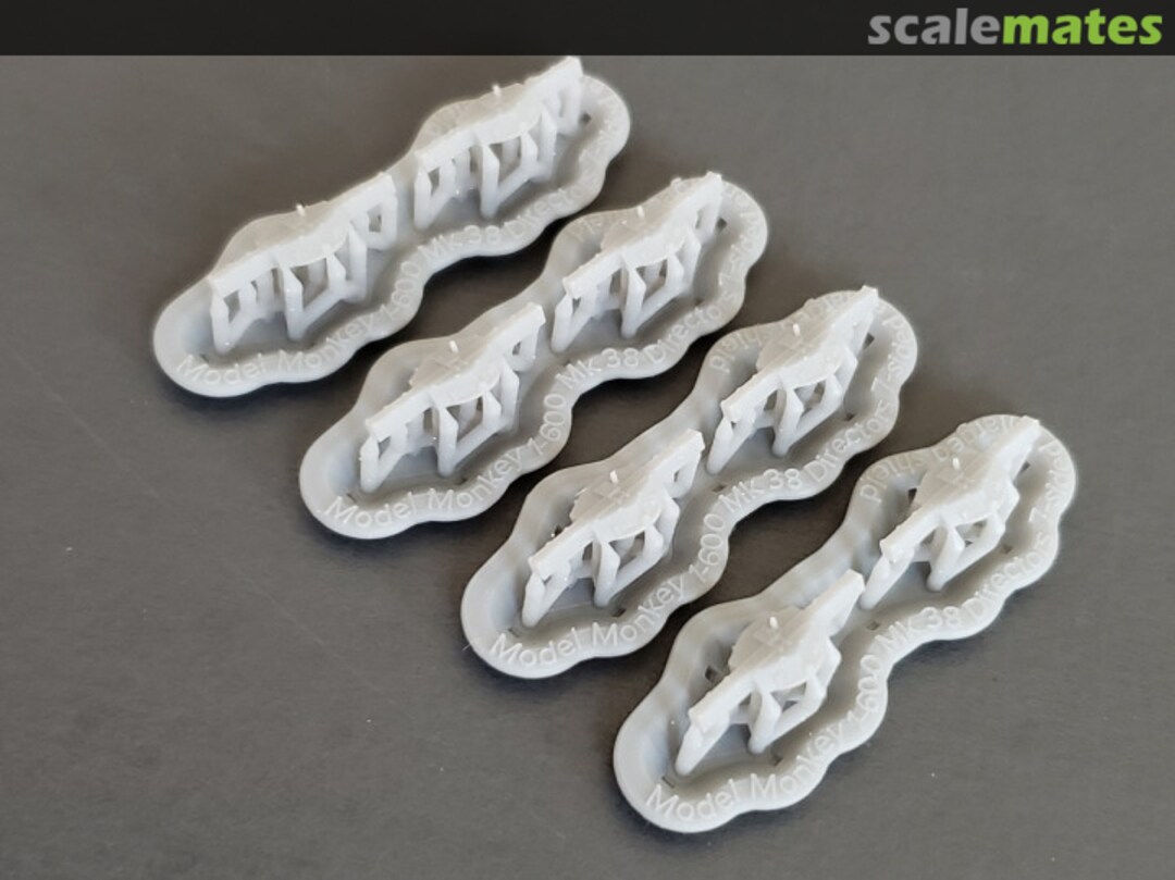 Boxart Mk.38 Main Battery Fire Control Directors, 7-sided enlarged shield 600-Mk 38 7-sided-8 Model Monkey Boxart Mk.38 Main Battery Fire Control Directors, 7-sided enlarged shield 600-Mk 38 7-sided-8 Model Monkey