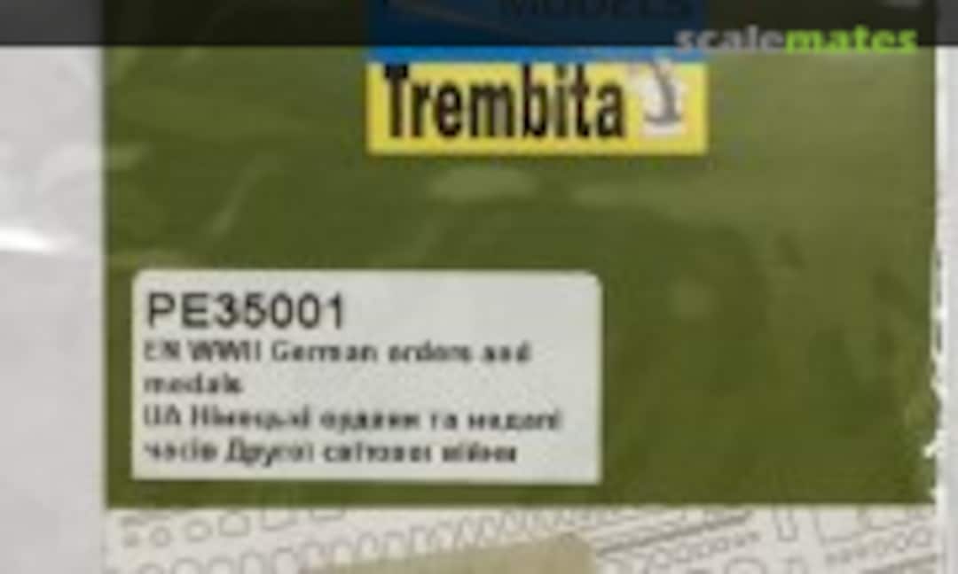 1:35 WWII German orders and medals (Trembita Models PE35001) PE35001