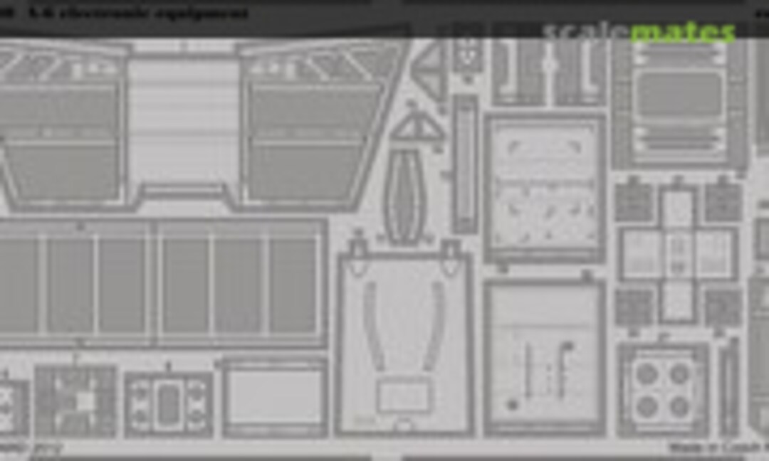1:48 A-6 electronic equipment (Eduard 48730)