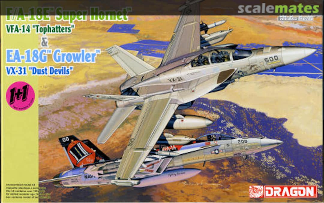 Boxart F/A-18E Super Hornet VFA-14 "Tophatters" 4615 Dragon Boxart F/A-18E Super Hornet VFA-14 "Tophatters" 4615 Dragon