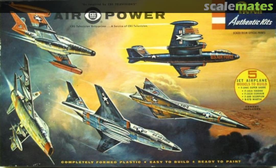 Boxart CBS Air Power G240-495 Revell Boxart CBS Air Power G240-495 Revell
