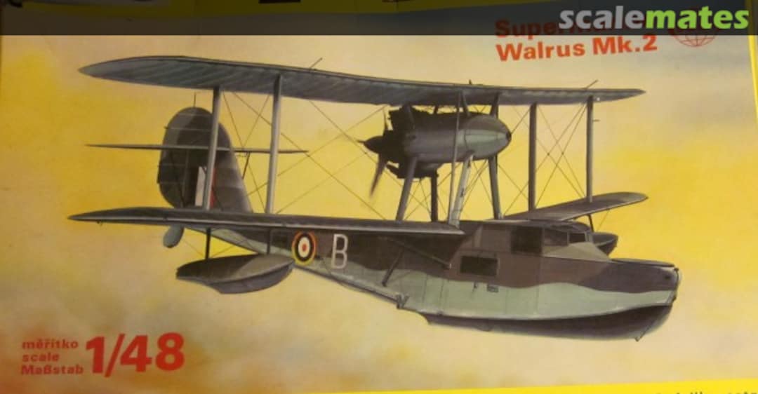 Boxart Supermarine Walrus Mk.2 0114 Směr Boxart Supermarine Walrus Mk.2 0114 Směr