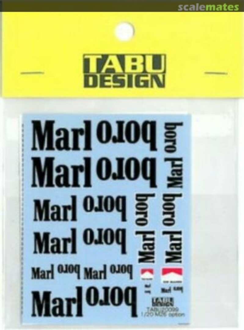 Boxart McLaren M26 Option Decal (for Studio 27) TABU20099 Tabu Design Boxart McLaren M26 Option Decal (for Studio 27) TABU20099 Tabu Design