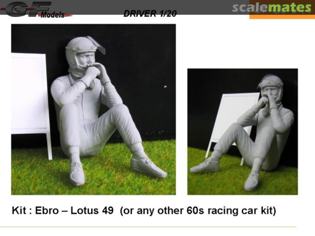 Boxart Driver 1:20 GF-20-044 GF Models Boxart Driver 1:20 GF-20-044 GF Models