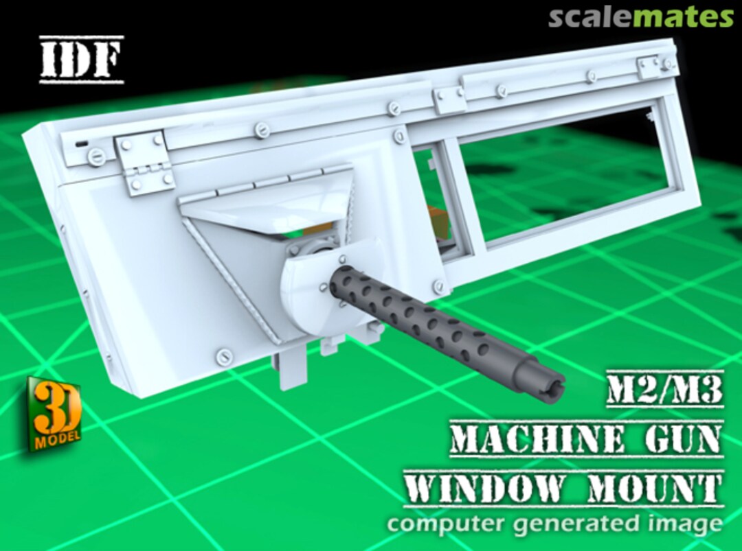 Boxart IDF 30 Cal Window Machine Gun 3Dis-35 3D in Scale Boxart IDF 30 Cal Window Machine Gun 3Dis-35 3D in Scale