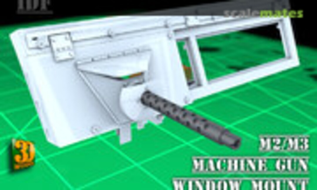 1:35 IDF 30 Cal Window Machine Gun (3D in Scale 3Dis-35) 3Dis-35