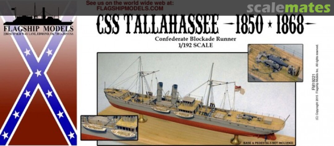 Boxart CSS Tallahassee (1850-1868) FM19221 Flagship Models Boxart CSS Tallahassee (1850-1868) FM19221 Flagship Models