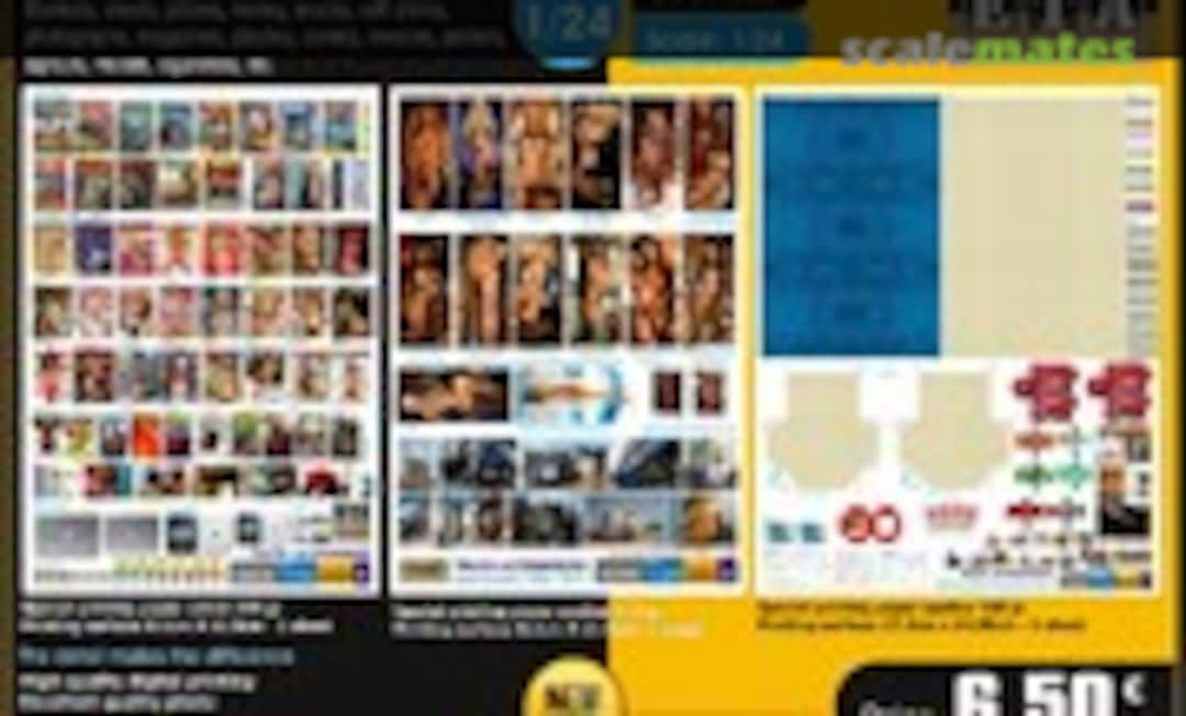 1:24 Trucks accessories (ETA Diorama Accessories 222) 222