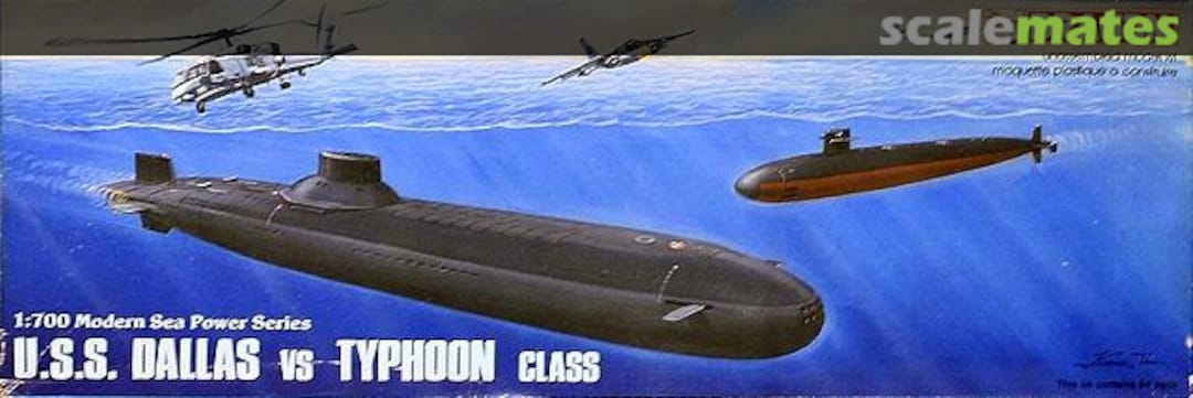Boxart U.S.S. Dallas vs Typhoon Class 7001 Dragon Boxart U.S.S. Dallas vs Typhoon Class 7001 Dragon