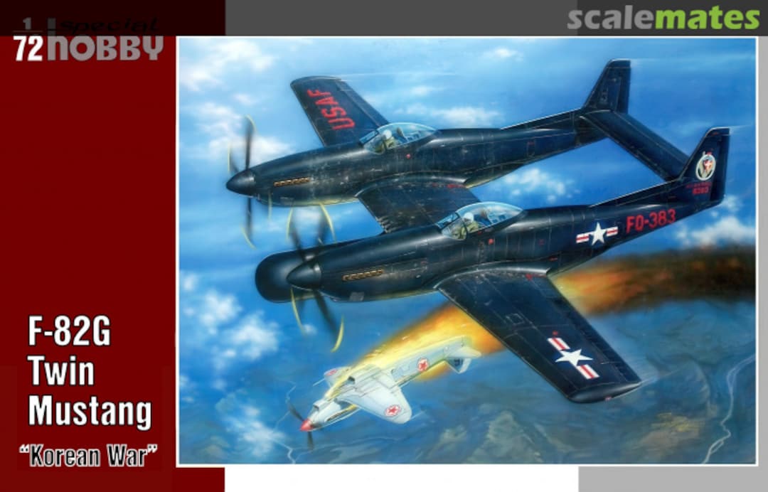 Boxart F-82G Twin Mustang SH72200 Special Hobby Boxart F-82G Twin Mustang SH72200 Special Hobby