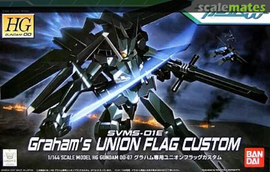 Boxart SVMS-01E Graham's Union Flag Custom 0152243 Bandai