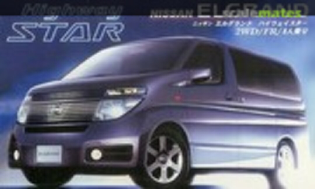 1:24 Nissan Elgrand Highway Star 2WD/FR (Fujimi 18753)