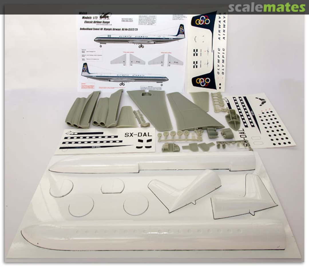 Boxart D.H.Comet 4b CLS72-25 Welsh Models Boxart D.H.Comet 4b CLS72-25 Welsh Models