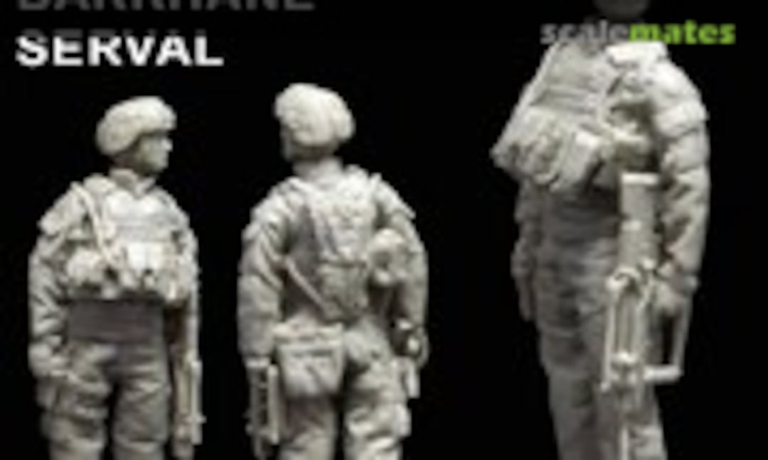 1:35 FRENCH SOLDIER N°5 OPERATION BARKHANE / SERVAL (Blast Models BL35325F) BL35325F