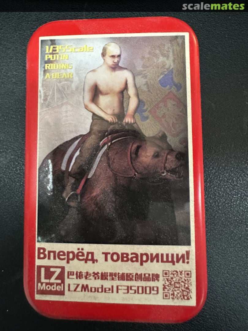Boxart Putin riding a bear F35009 LZ Model Boxart Putin riding a bear F35009 LZ Model