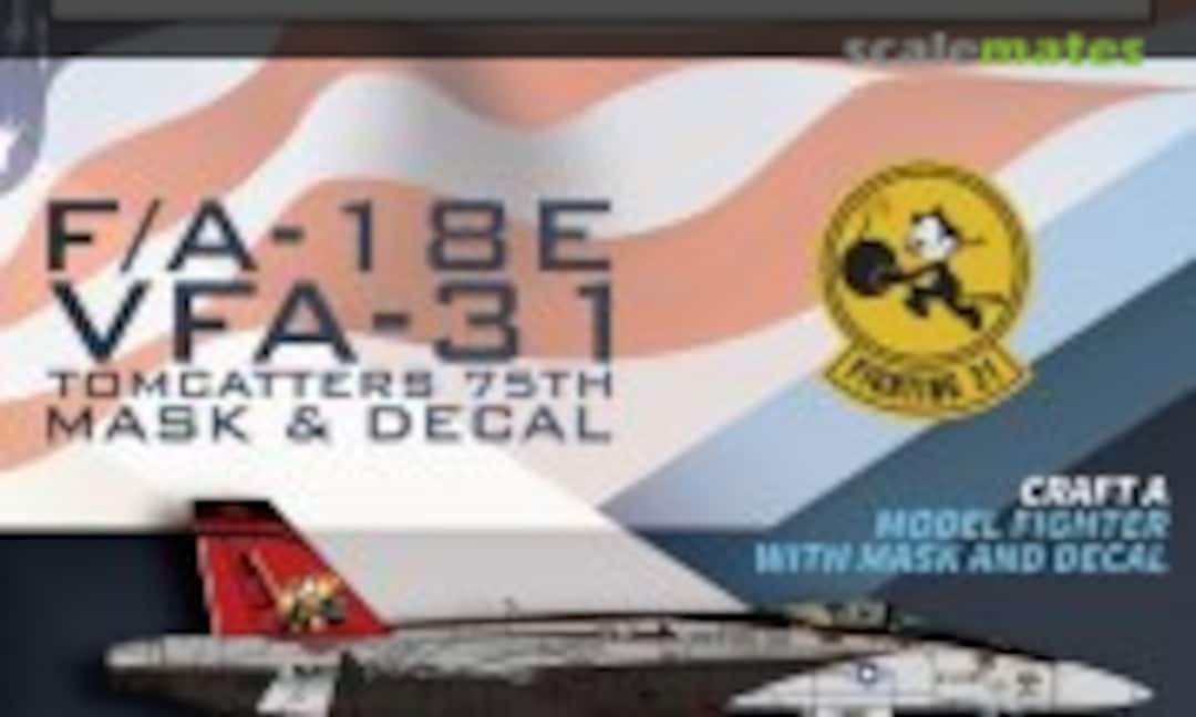 1:48 F/A-18E VF-31 "Tomcatters" 75th Anniversary Commemoratme F/A-18E CAG (Galaxy Model G48025) G48025