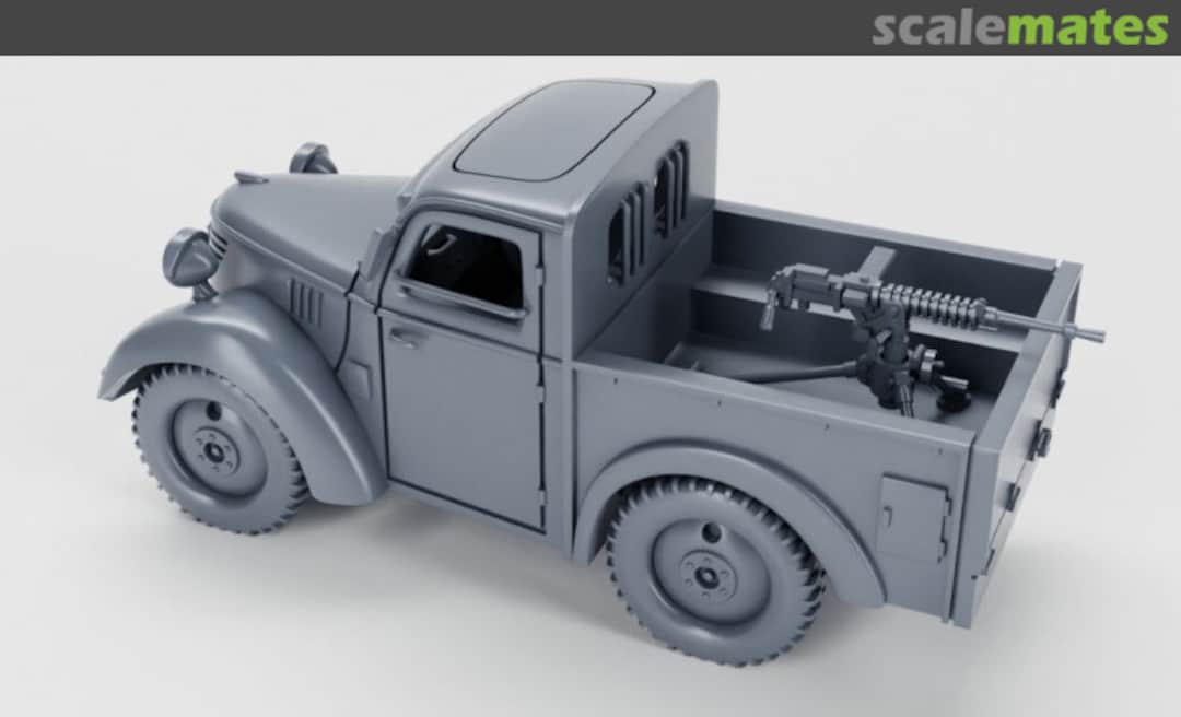 Boxart Pickup Type 95 Kurogane - no tarpauline, with MG 56011335 EMP3d Boxart Pickup Type 95 Kurogane - no tarpauline, with MG 56011335 EMP3d