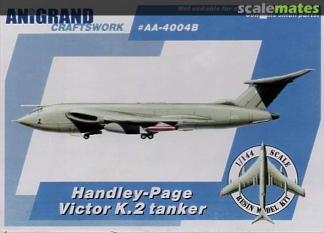 Boxart Handley-Page Victor K.2 tanker AA-4004B Anigrand Craftswork Boxart Handley-Page Victor K.2 tanker AA-4004B Anigrand Craftswork