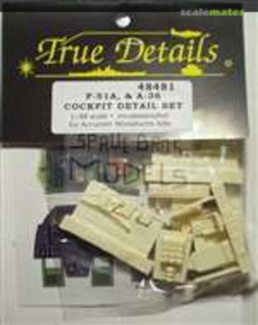Boxart P-51A & A-36 Cockpit Detail Set 48481 True Details Boxart P-51A & A-36 Cockpit Detail Set 48481 True Details