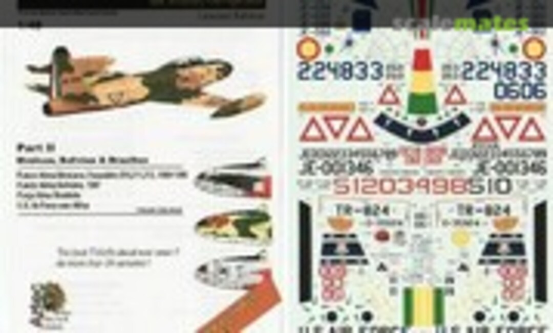 1:48 Latin American Thunderbird T-33 (Aztec Models 48-002) 48-002