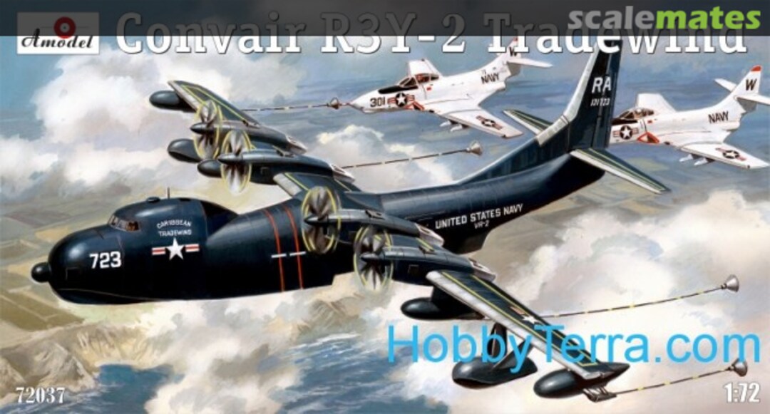 Boxart Convair R3Y-2 Tradewind 72037 Amodel Boxart Convair R3Y-2 Tradewind 72037 Amodel