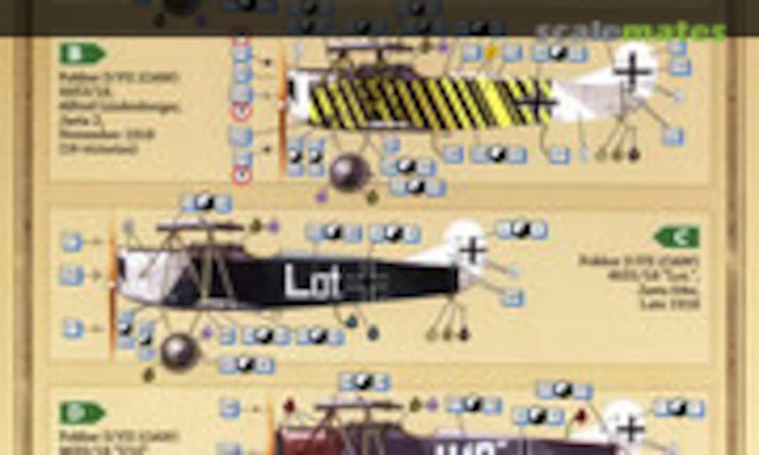 1:32 Fokker D.VII (OAW) Fighting Fokkers Part 3 (Wingnut Wings 30008) 30008