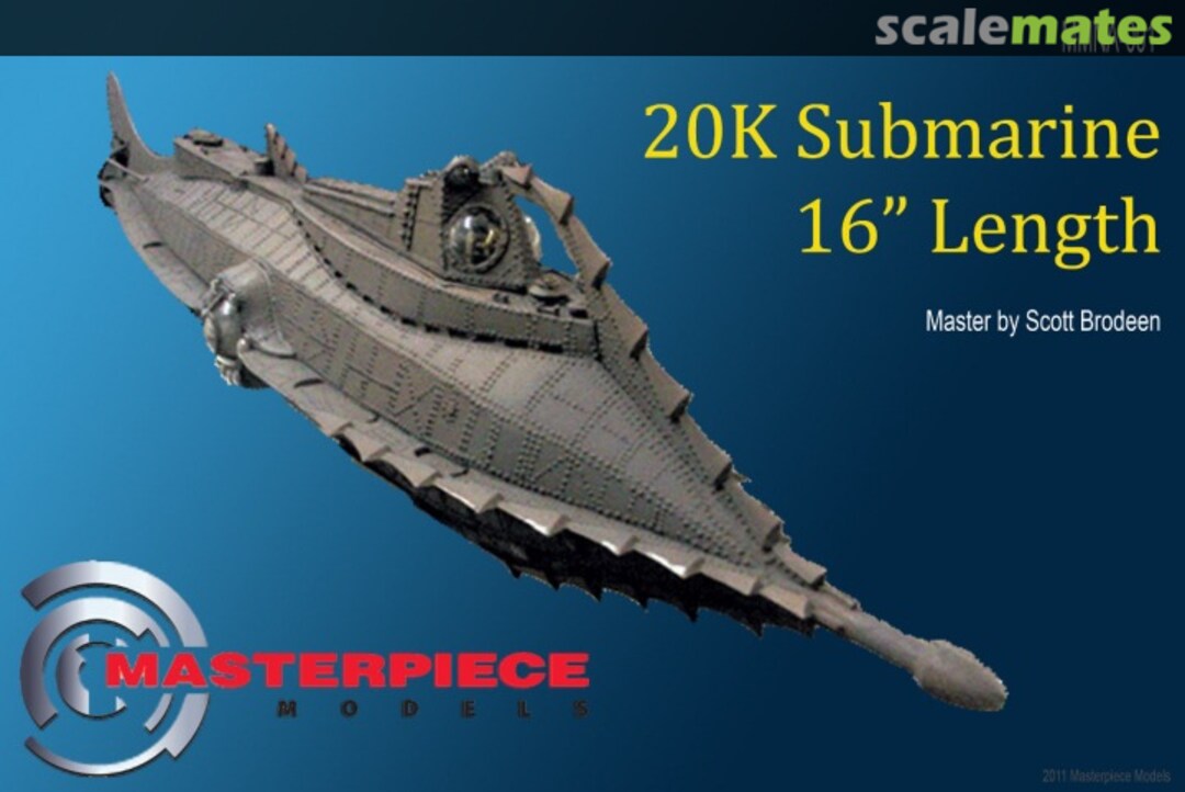 Boxart 20K Submarine 16" Length MMNA-001 Masterpiece Models Boxart 20K Submarine 16" Length MMNA-001 Masterpiece Models