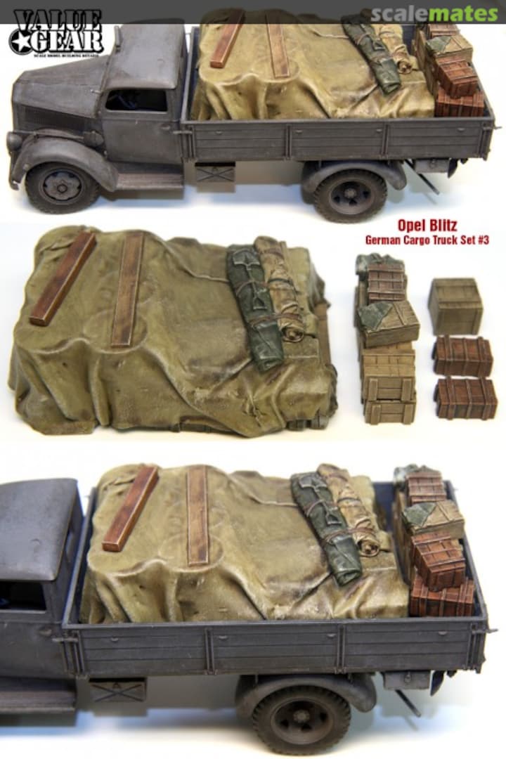 Boxart Universal Truck Load Set #3 - Tarp Covered Loads & Crates (11pcs) GUT03 Value Gear Boxart Universal Truck Load Set #3 - Tarp Covered Loads & Crates (11pcs) GUT03 Value Gear