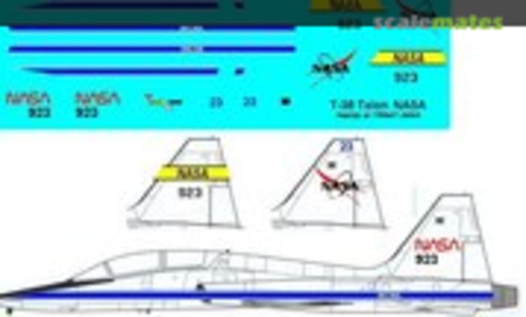 1:144 NorthROP T-38 TALON NASA (AIRALEX )