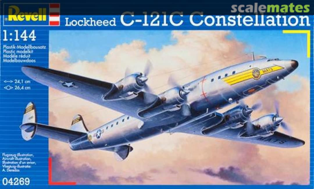 Boxart C-121C Constellation 04269 Revell Boxart C-121C Constellation 04269 Revell