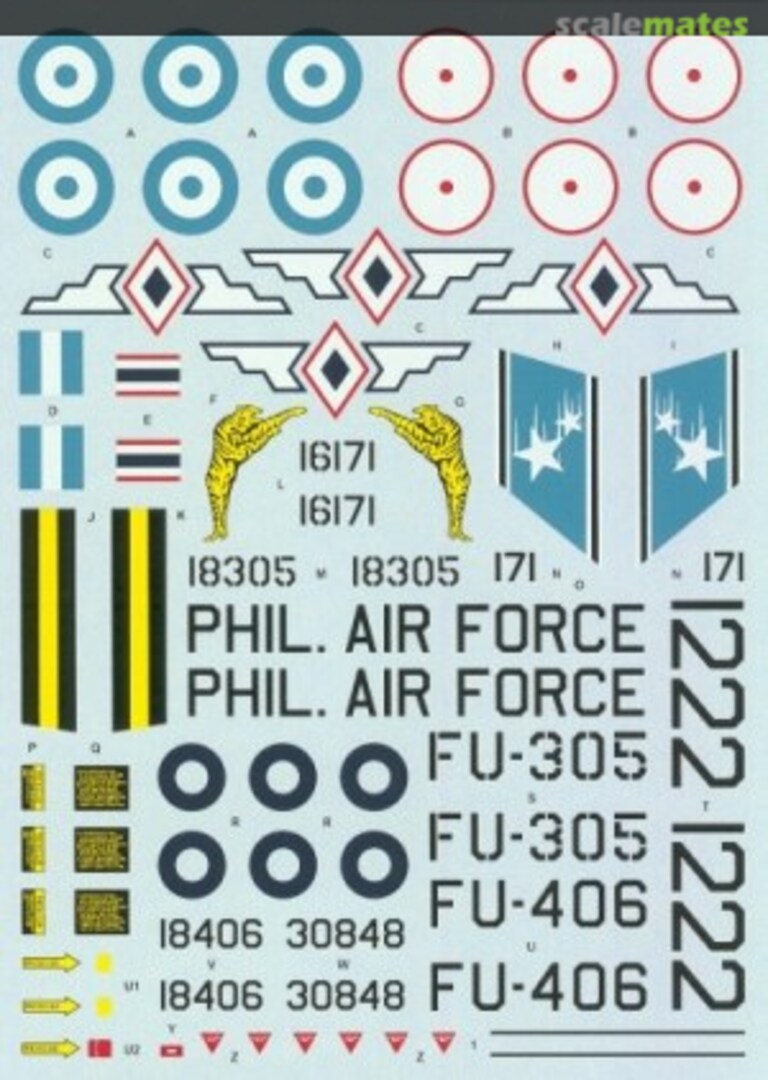 Boxart F-86 D/L Sabre Dog 72-036 Hi-Decal Line