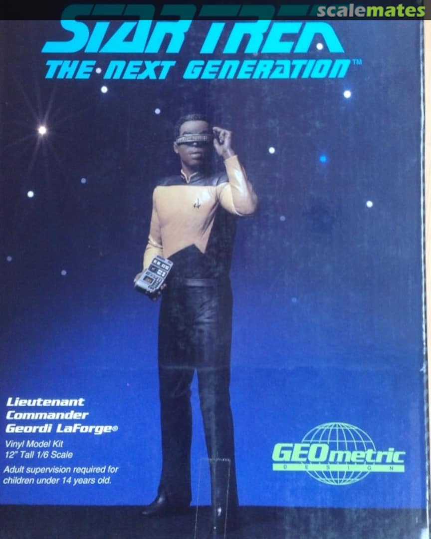 Boxart Geordi La Forge Geometric Design Boxart Geordi La Forge Geometric Design