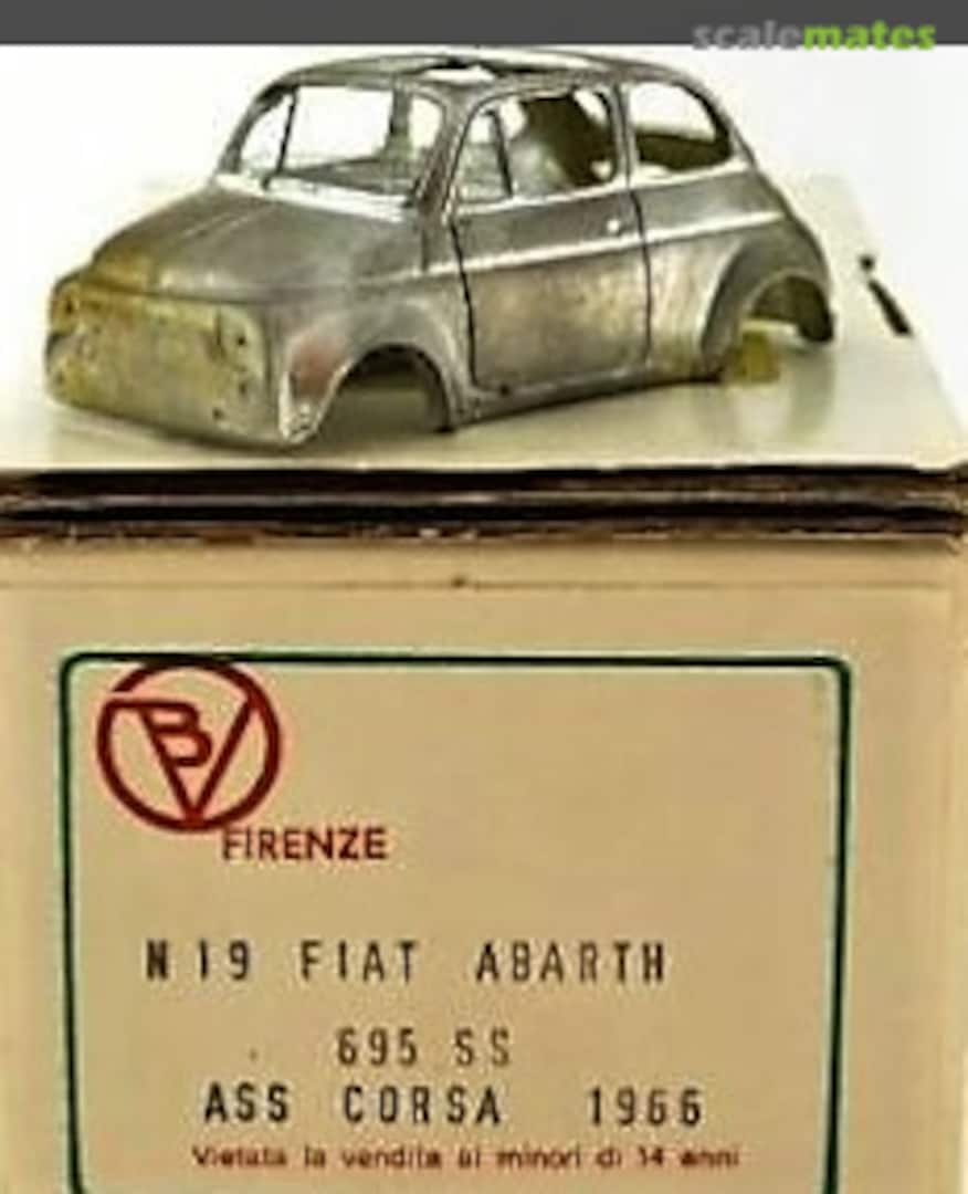 Boxart Fiat Abarth 695 SS 19 Barnini Boxart Fiat Abarth 695 SS 19 Barnini