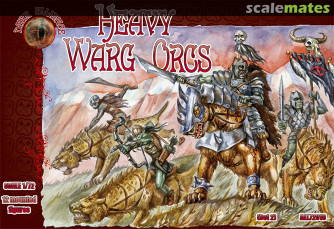Boxart Heavy Warg Orcs Figures (12 Mtd) ALL72010 Alliance Boxart Heavy Warg Orcs Figures (12 Mtd) ALL72010 Alliance