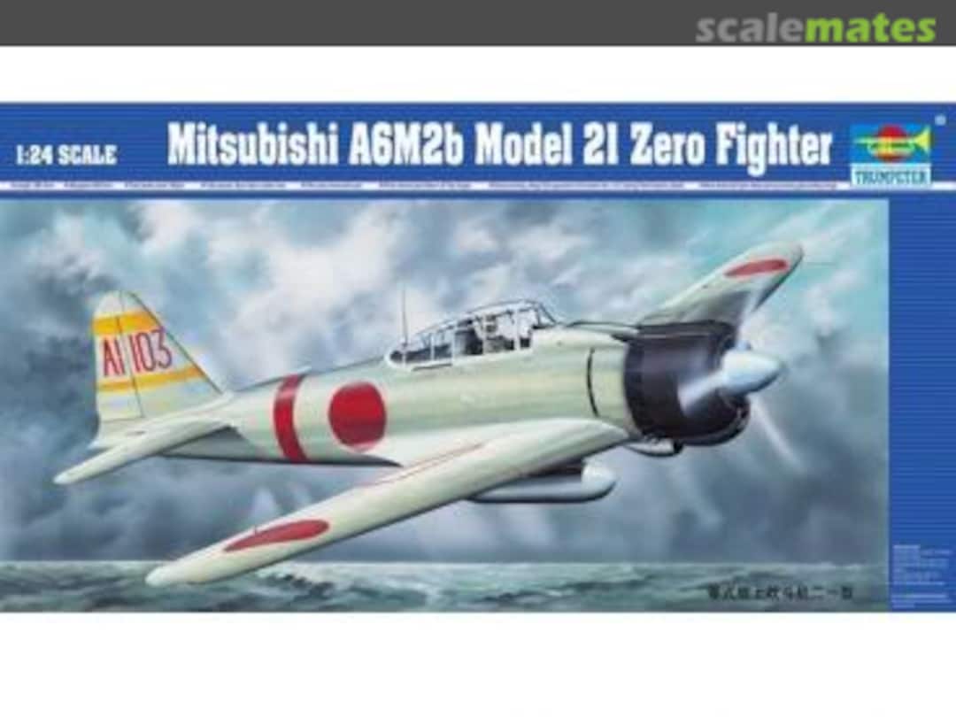 Boxart Mitsubishi A6M2b Zero 02405 Trumpeter Boxart Mitsubishi A6M2b Zero 02405 Trumpeter