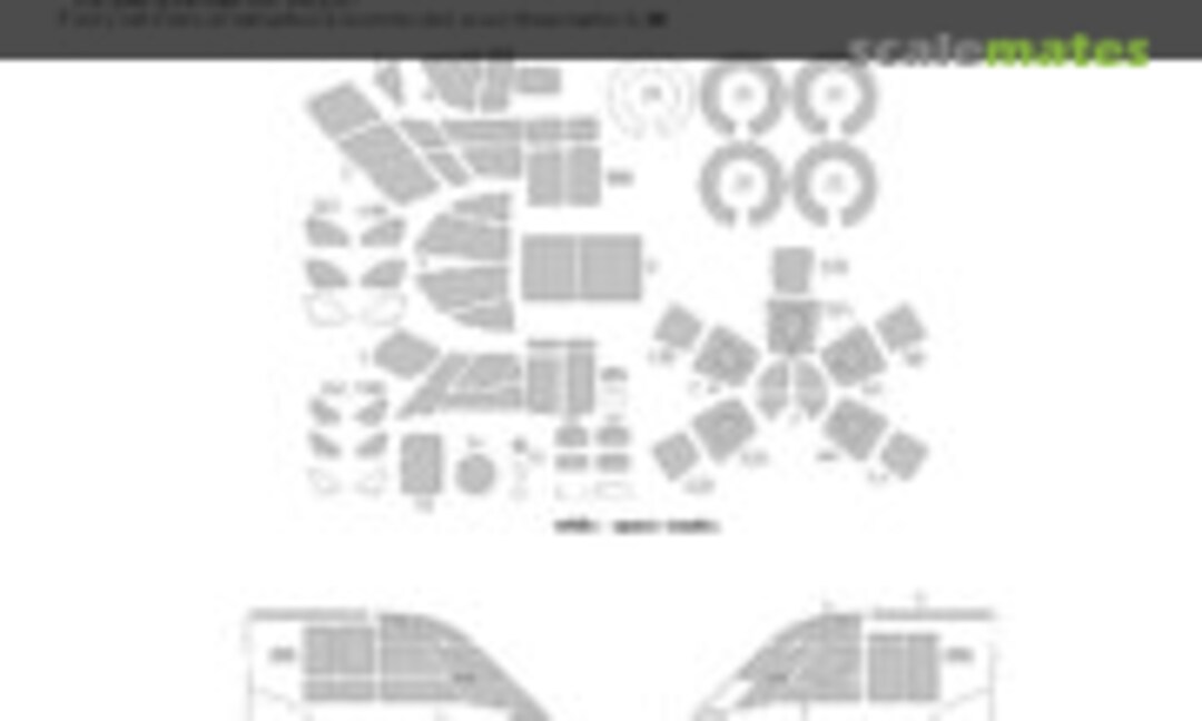 1:48 Bristol Blenheim Mk.IF BASIC kabuki masks (New Ware NWAM0539) NWAM0539