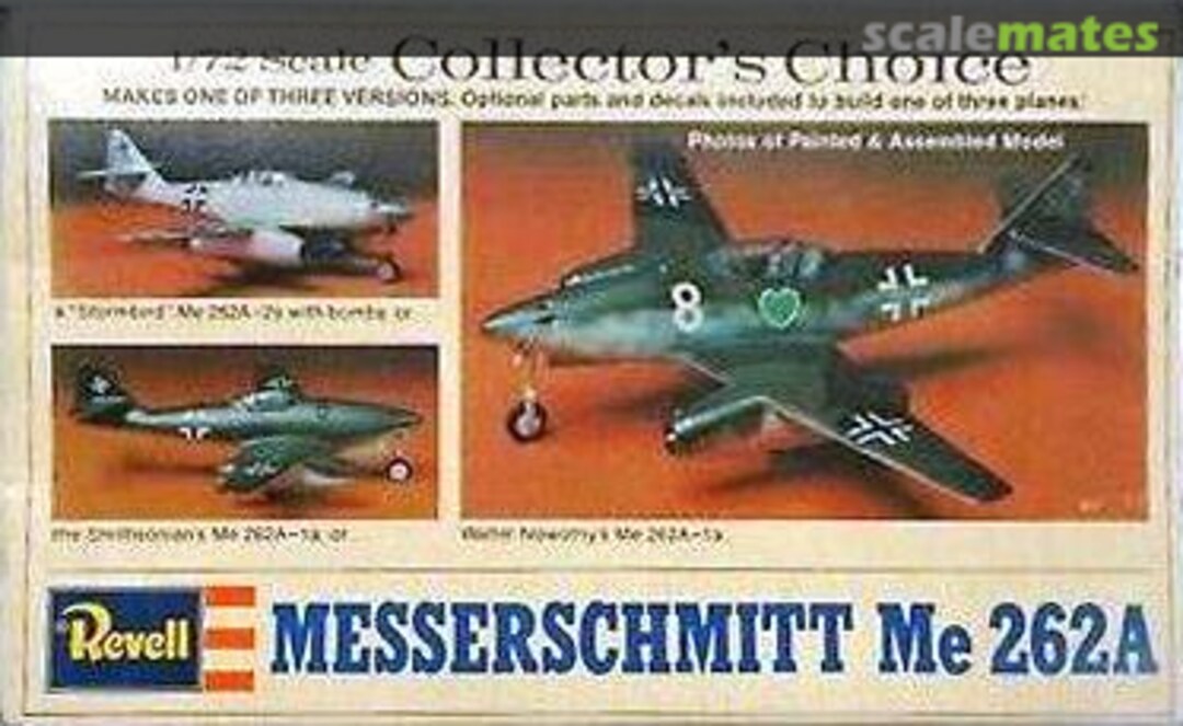 Boxart Messerschmitt Me 262A H-76 Revell Boxart Messerschmitt Me 262A H-76 Revell