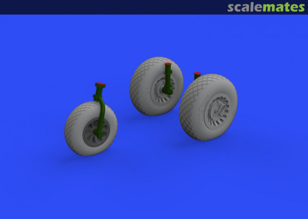 Boxart A-26/B-26 Invader wheels 648534 Eduard Boxart A-26/B-26 Invader wheels 648534 Eduard