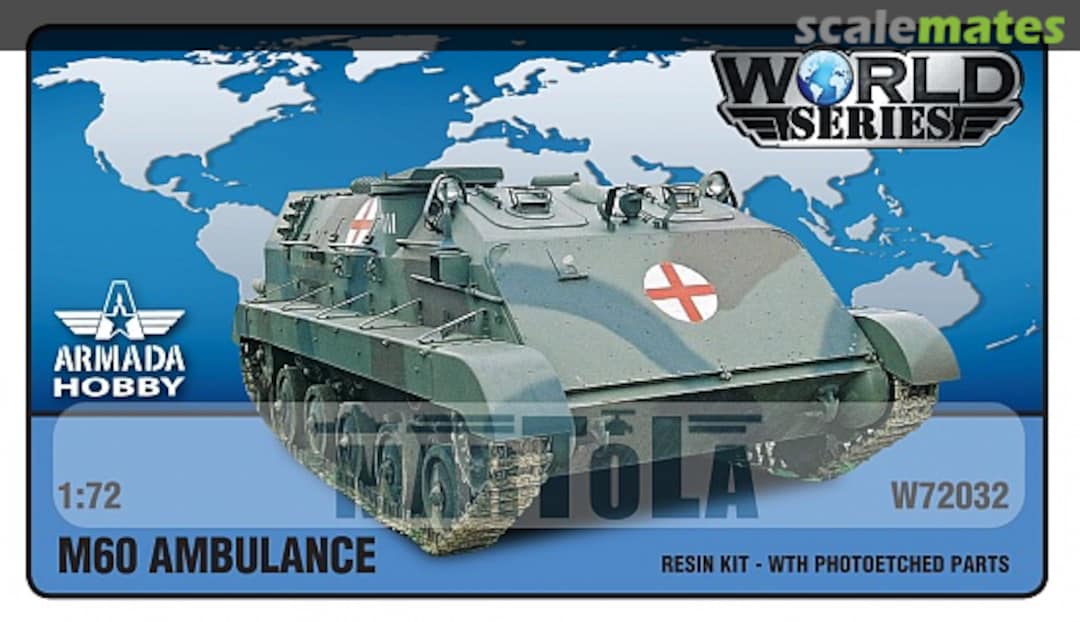 Boxart M-60 Ambulance W72032 Armada Hobby Boxart M-60 Ambulance W72032 Armada Hobby