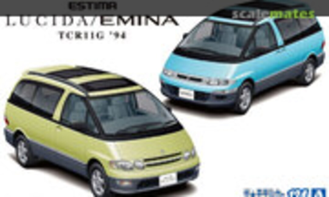 1:24 Toyota TCR11G Estima Lucida/Emina '94 (Aoshima 061350) 061350