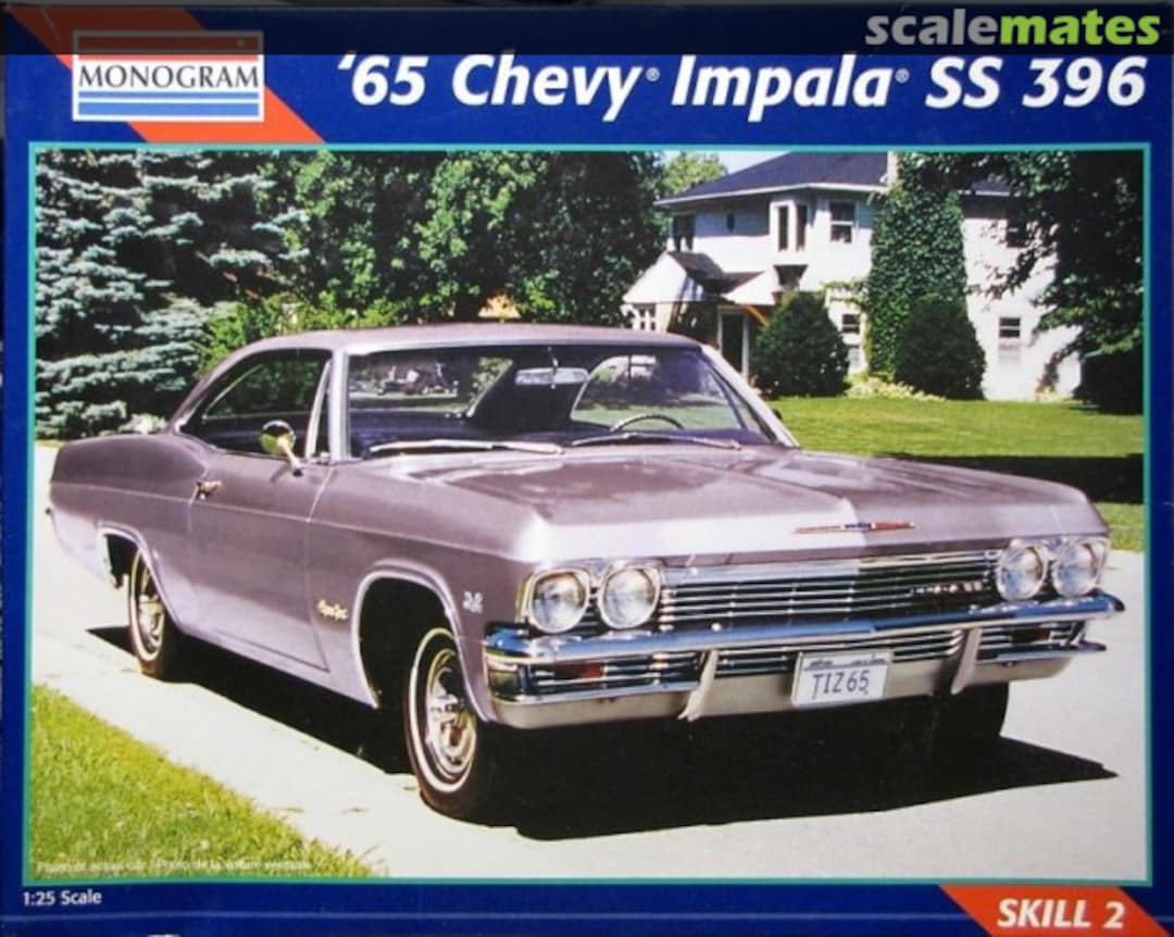 Boxart '65 Chevy Impala SS 396 85-2470 Monogram Boxart '65 Chevy Impala SS 396 85-2470 Monogram