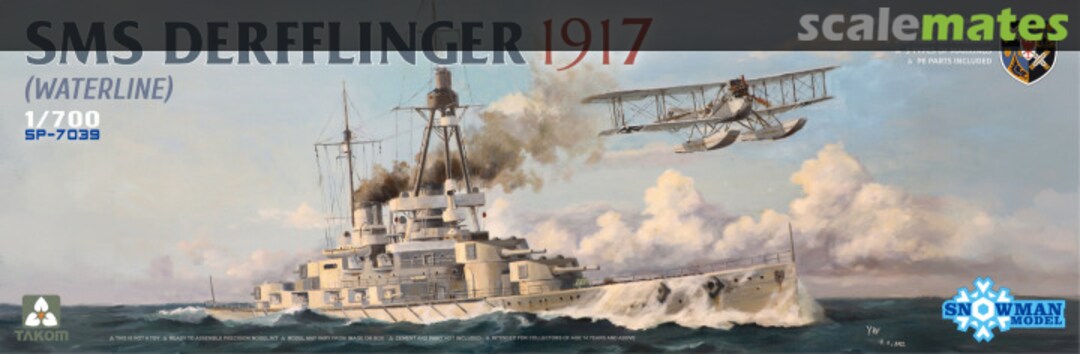 Boxart SMS Derfflinger 1917 SP-7039 Takom Boxart SMS Derfflinger 1917 SP-7039 Takom