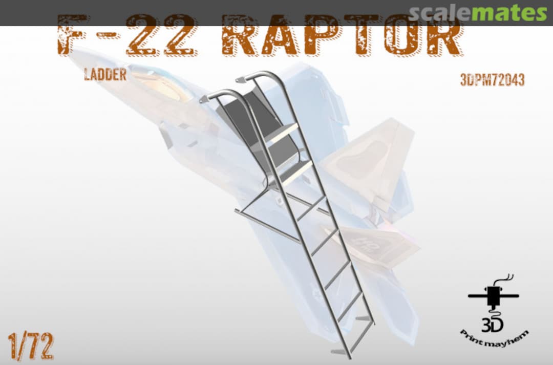 Boxart F-22 Raptor Boarding Ladder 3DP72043 3D Print Mayhem Boxart F-22 Raptor Boarding Ladder 3DP72043 3D Print Mayhem